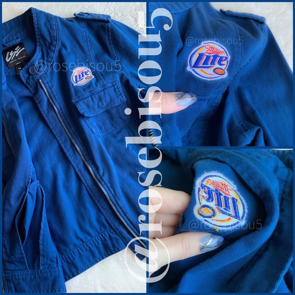 Miller Moto Jacket🍺Official Licensed MILLER LITE - Picture 2 of 8